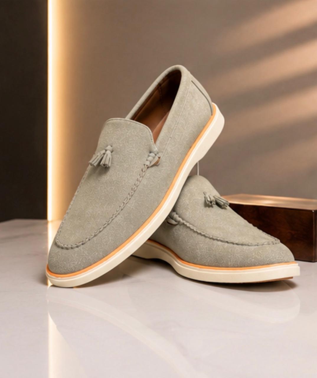 Premium Suede Tassel Loafers