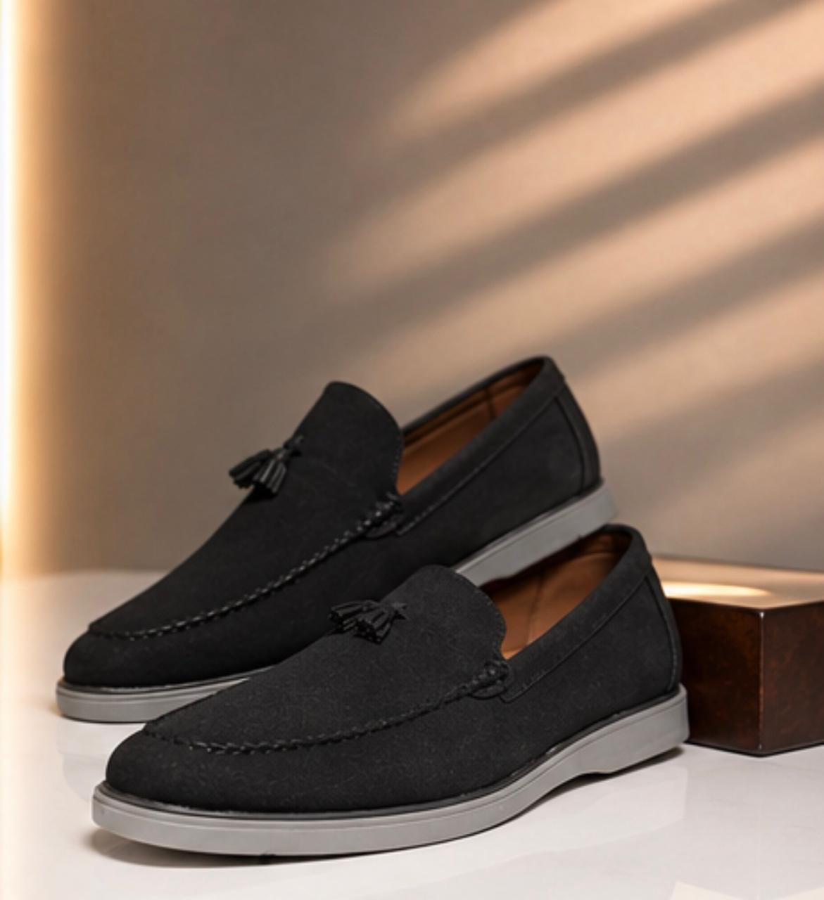Premium Suede Tassel Loafers