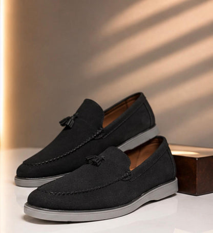 Premium Suede Tassel Loafers