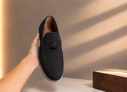 Premium Suede Tassel Loafers