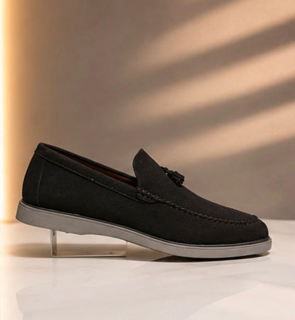 Premium Suede Tassel Loafers