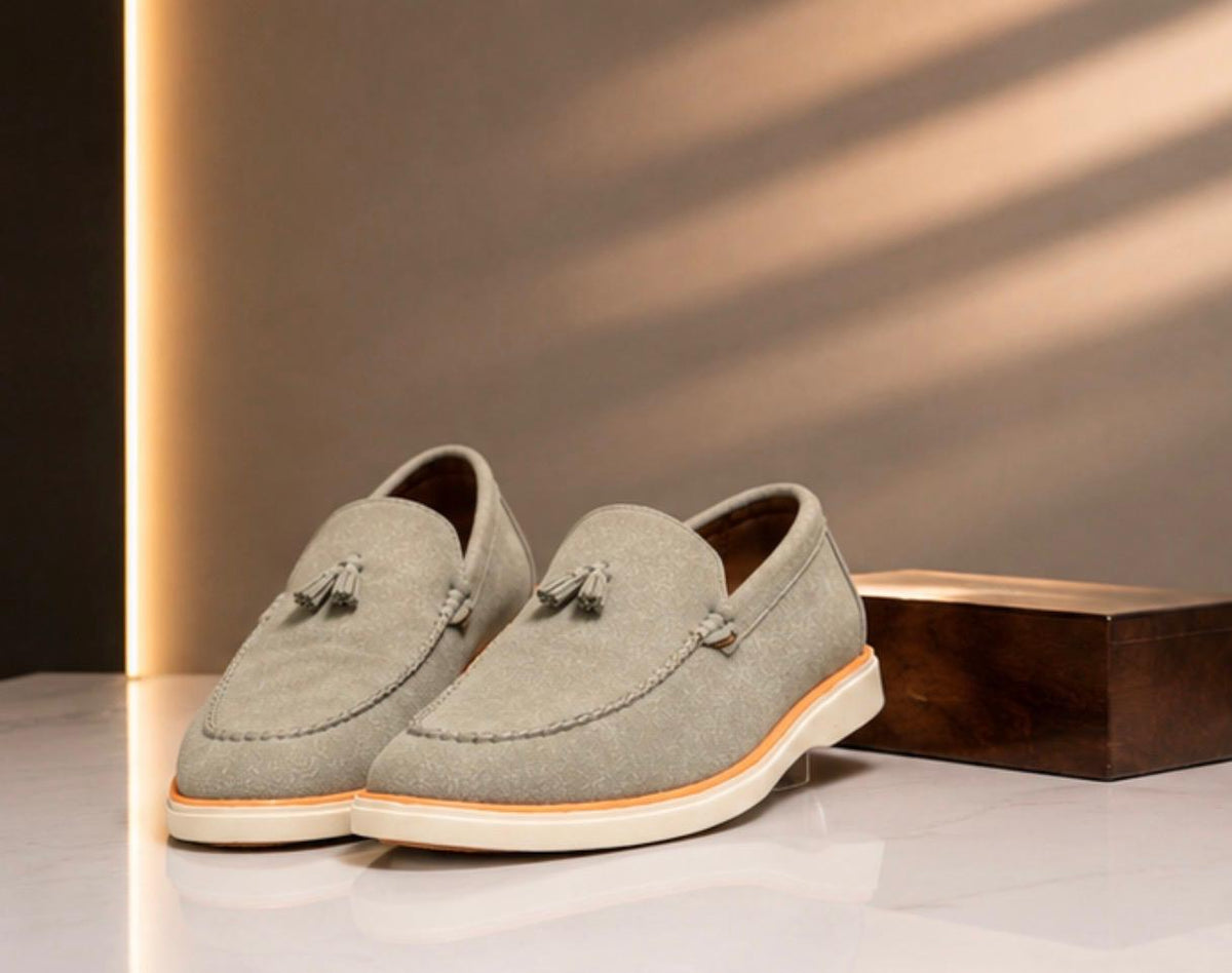 Premium Suede Tassel Loafers