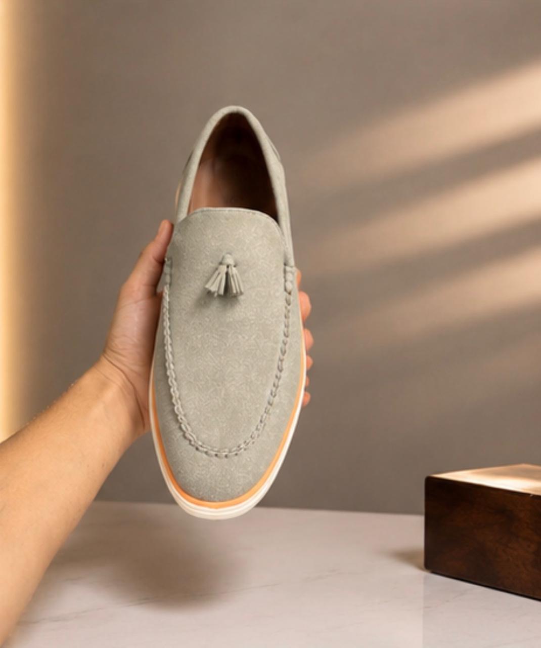 Premium Suede Tassel Loafers