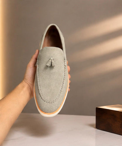 Premium Suede Tassel Loafers