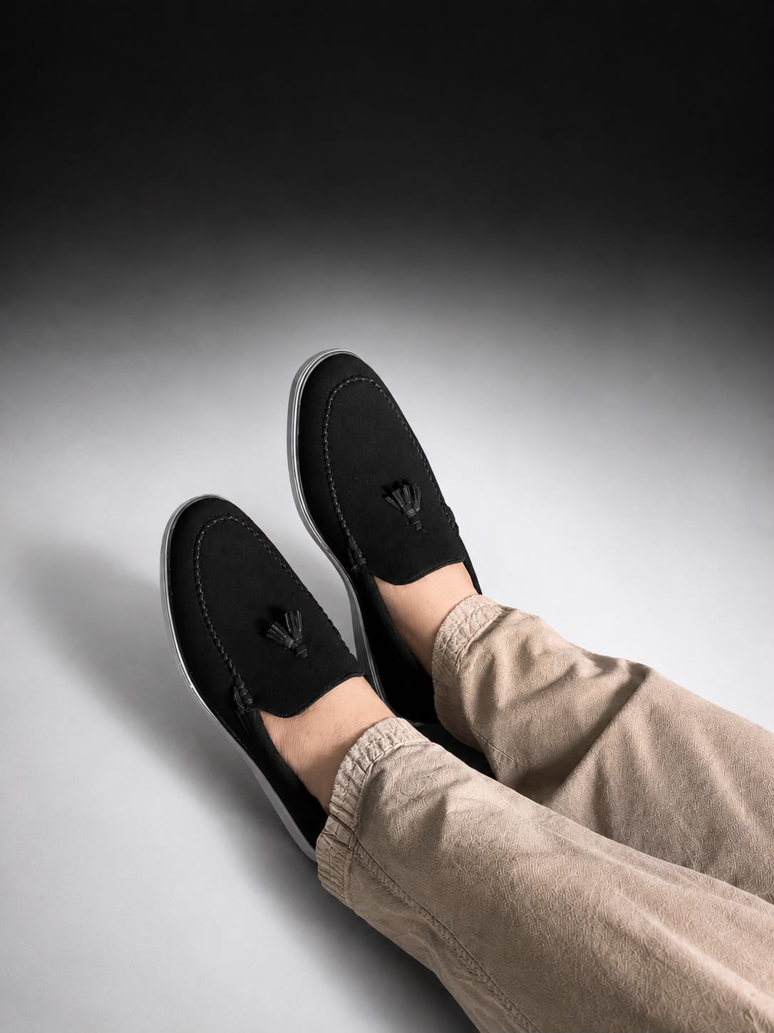 Premium Suede Tassel Loafers